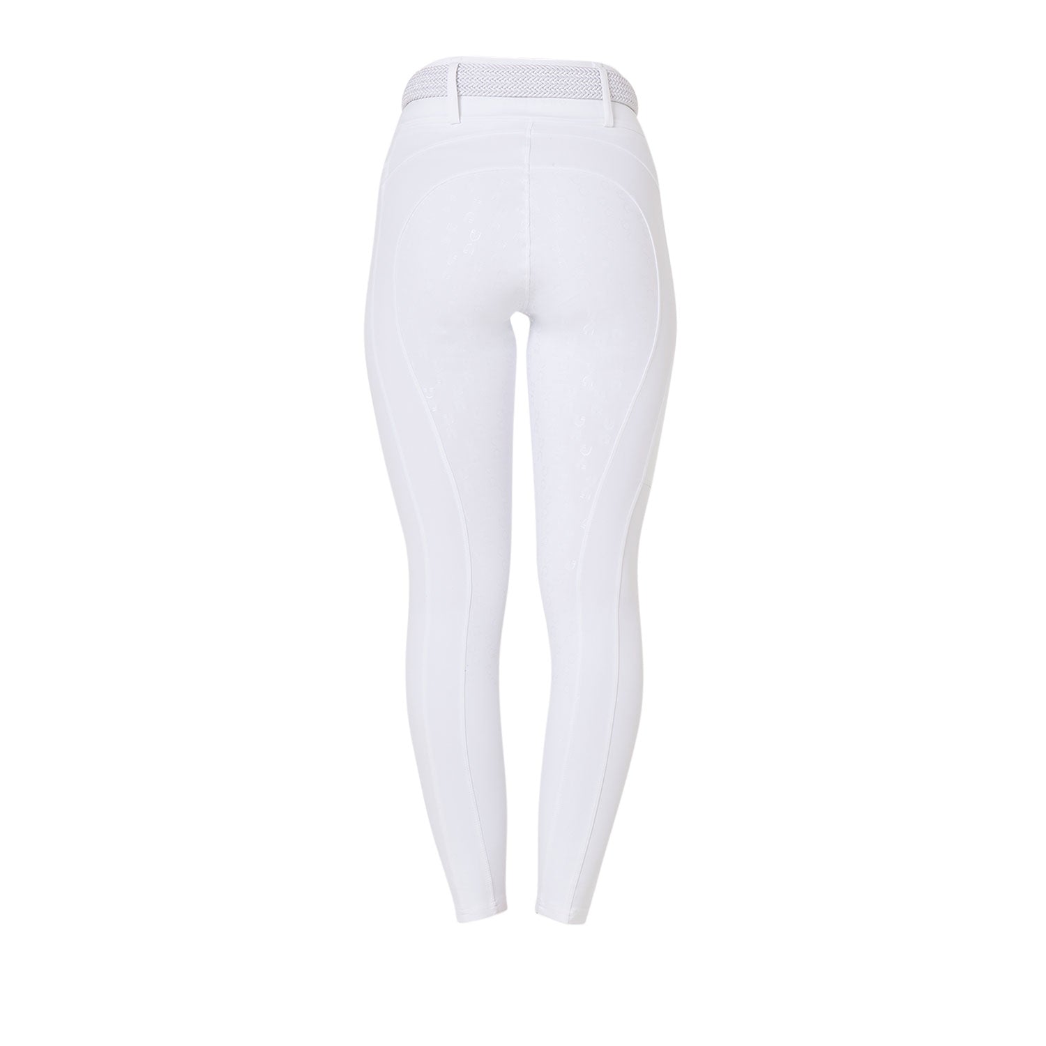 Equestro Leggings Donna a Vita Alta con Passanti