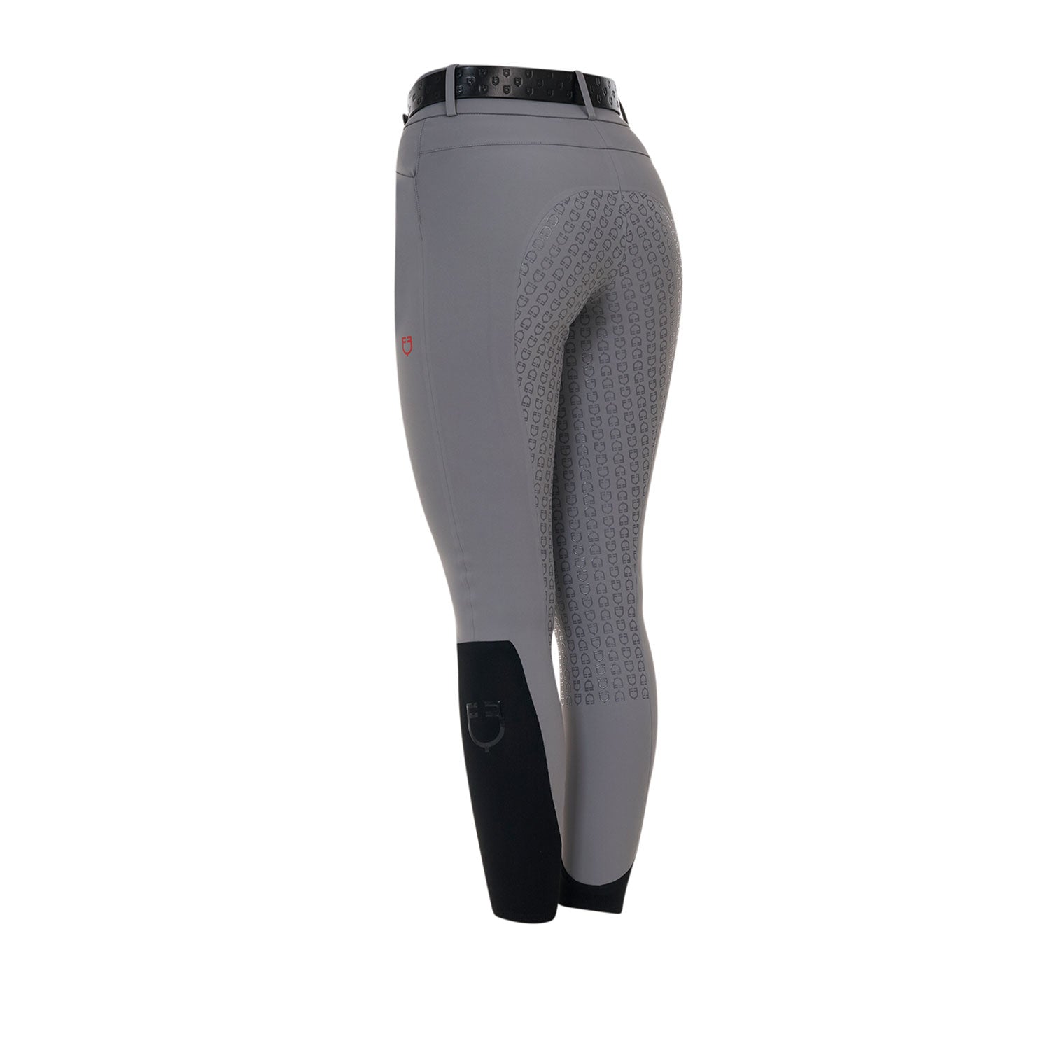 Equestro Pantalone Slim Fit Donna Vita Alta Ridertechnology Full Grip