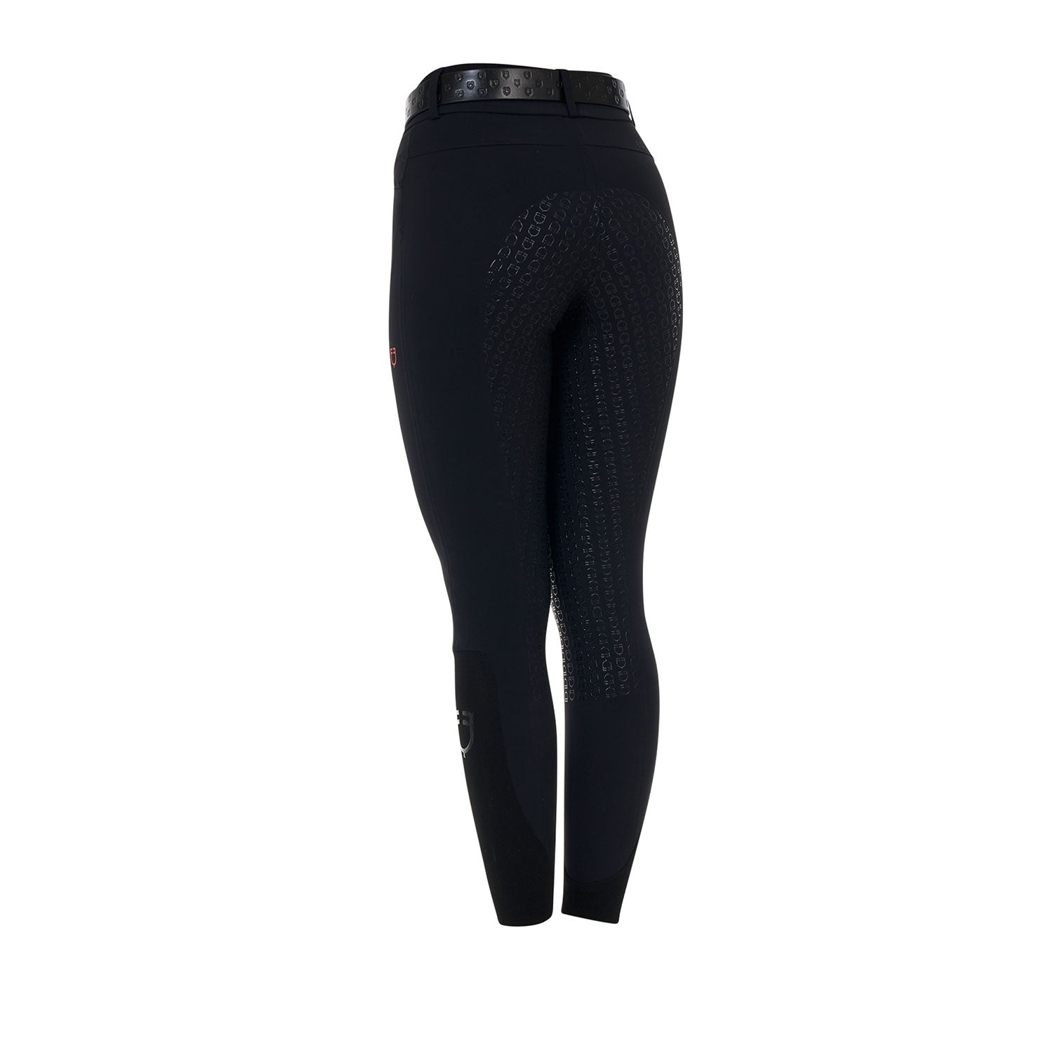 Equestro Pantalone Slim Fit Donna Vita Alta Ridertechnology Full Grip