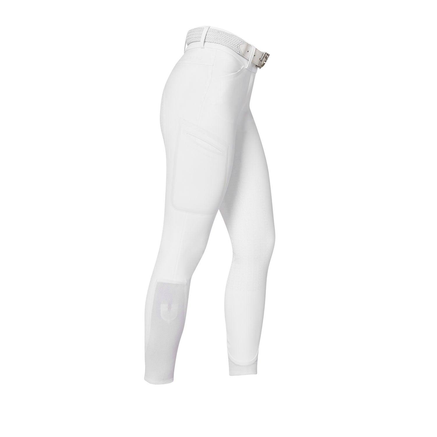 Equestro Pantalone Slim Fit Donna Vita Alta Ridertechnology Full Grip