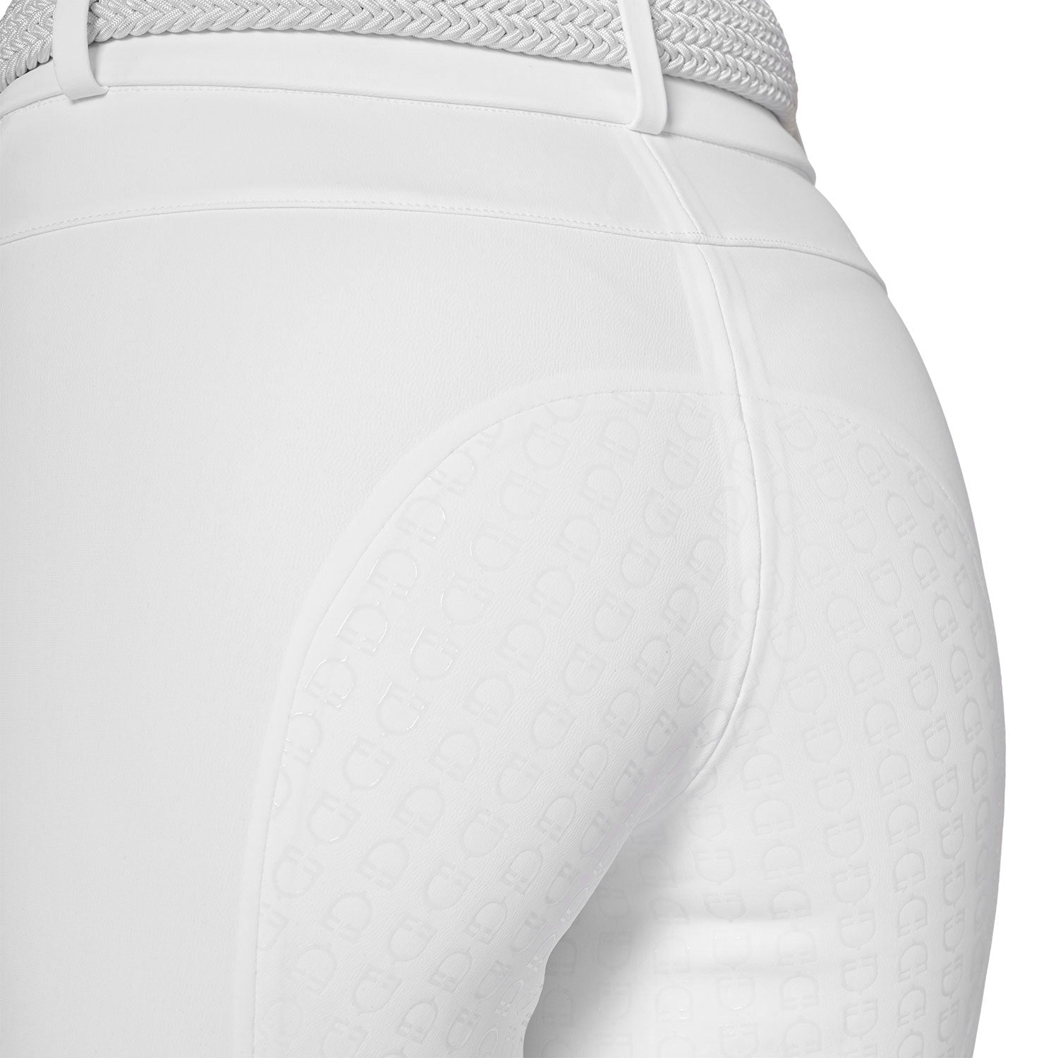Equestro Pantalone Slim Fit Donna Vita Alta Ridertechnology Full Grip