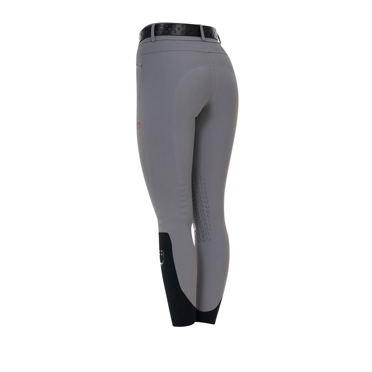 Equestro Pantalone Slim Fit Donna Vita Alta Ridertechnology Cuciture Termosaldate