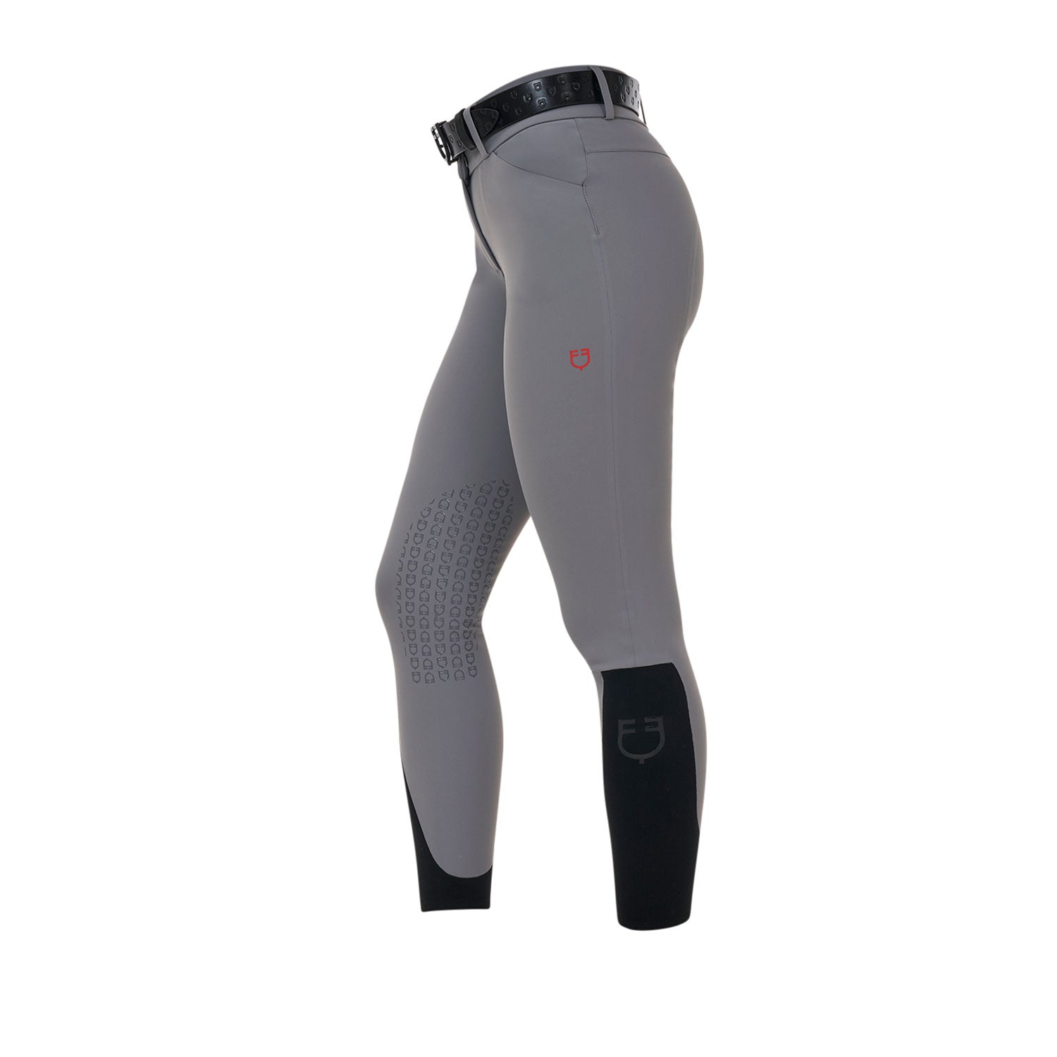 Equestro Pantalone Slim Fit Donna Vita Alta Ridertechnology Cuciture Termosaldate