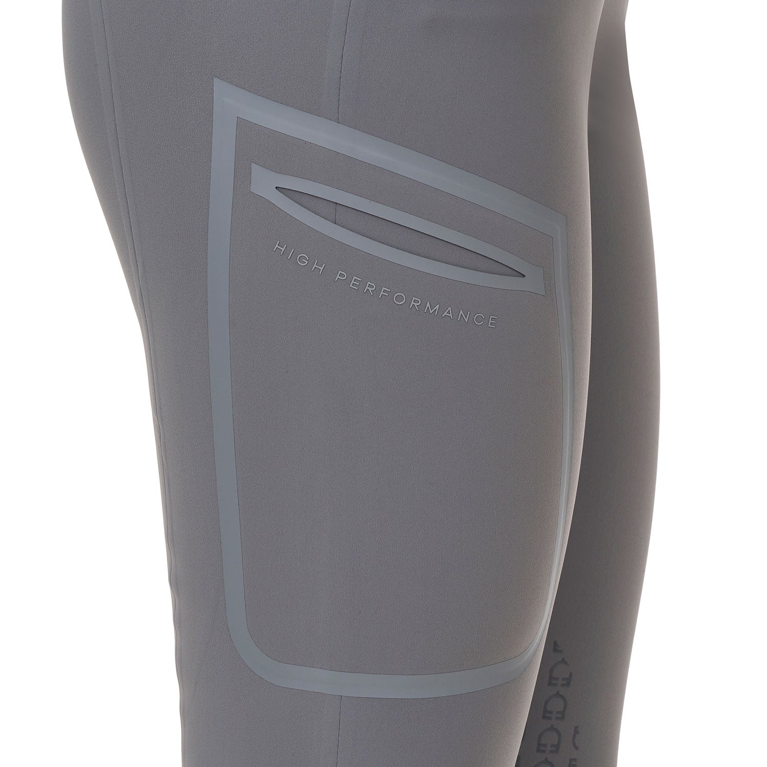 Equestro Pantalone Slim Fit Donna Vita Alta Ridertechnology Cuciture Termosaldate