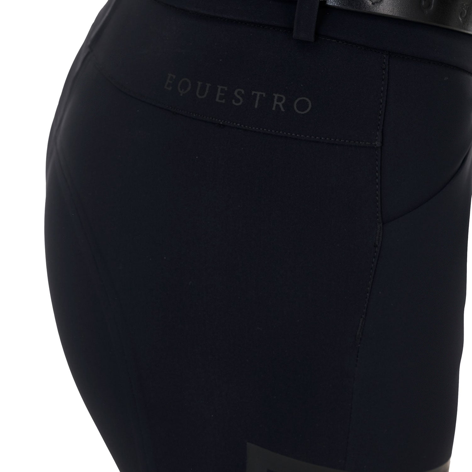Equestro Pantalone Slim Fit Donna Vita Alta Ridertechnology Cuciture Termosaldate