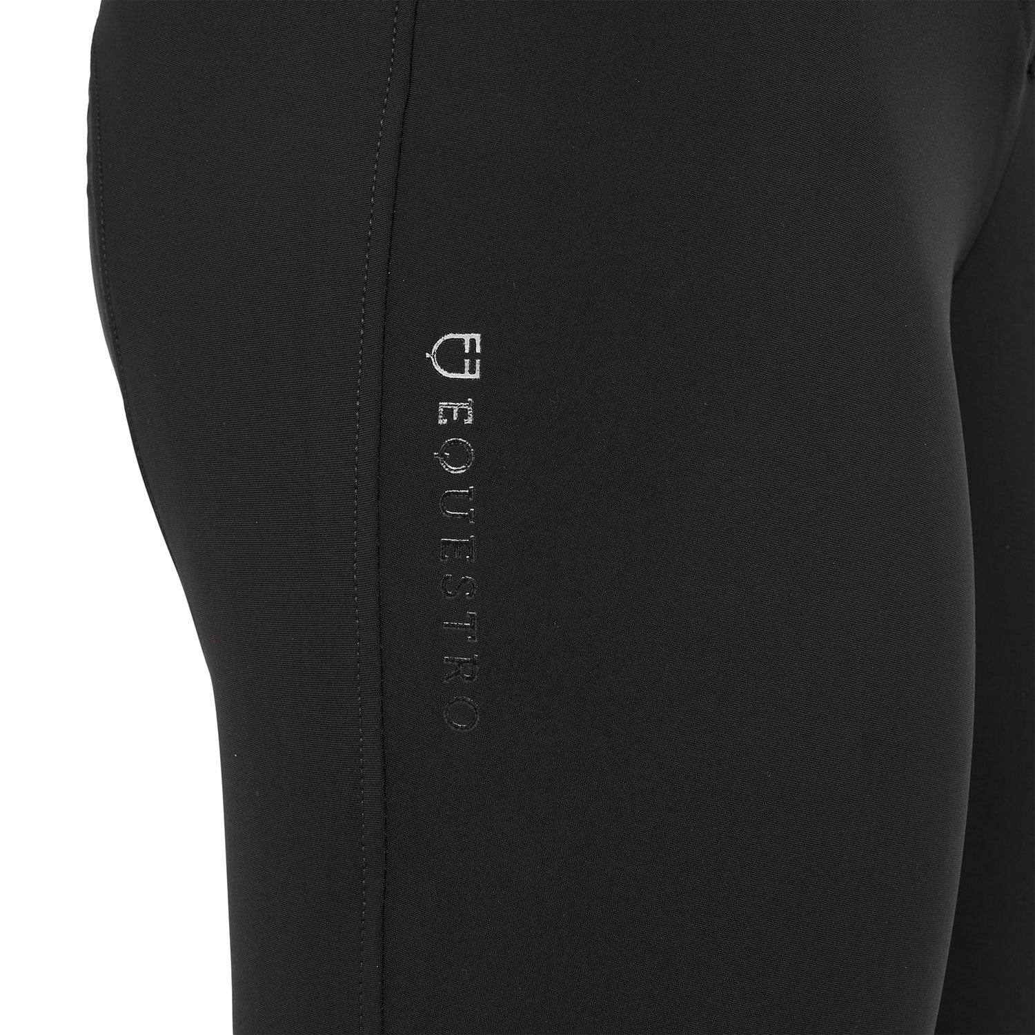 Equestro Pantaloni Donna a Vita Alta con Grip Ginocchio