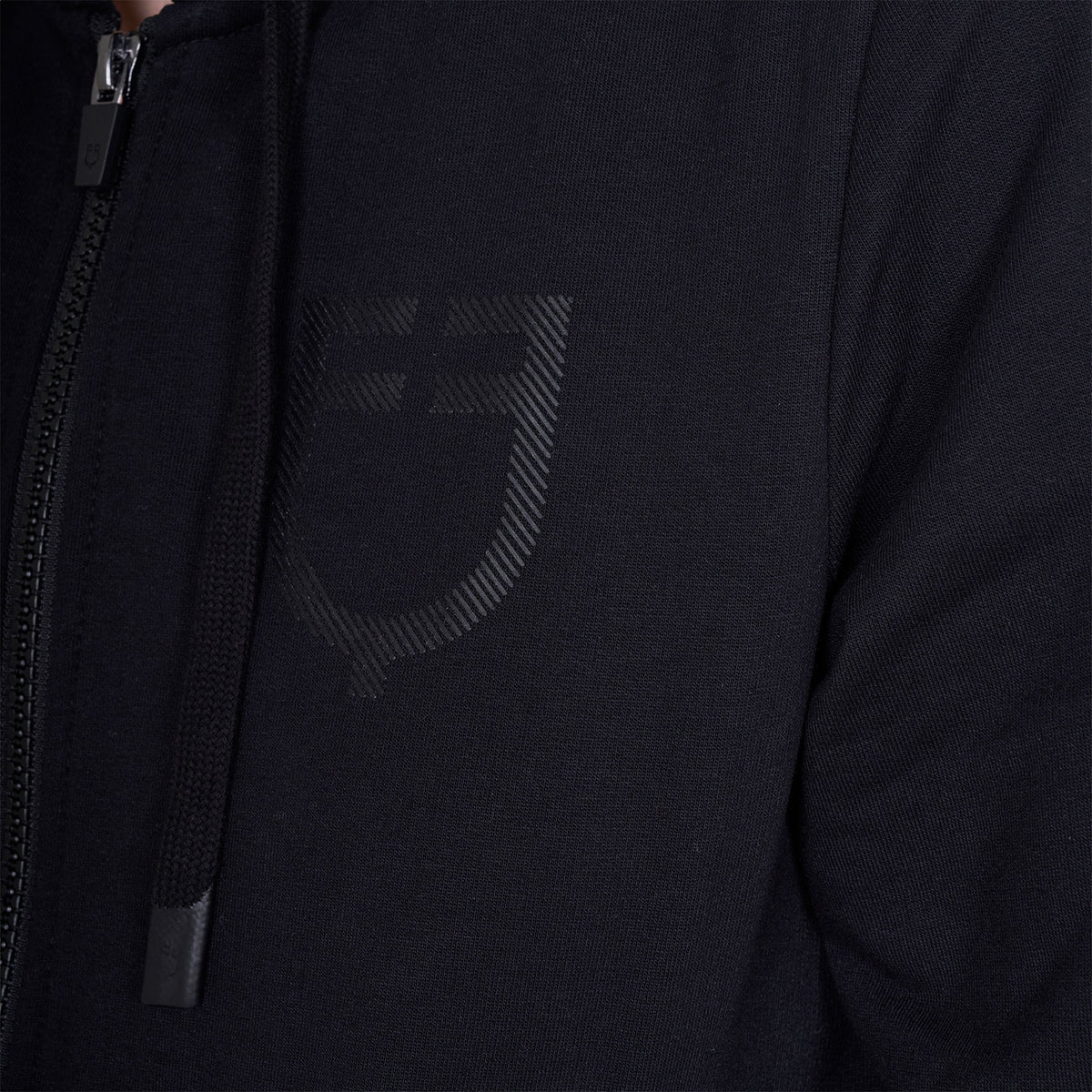 Equestro Felpa Donna con Cappuccio Regolabile e Zip