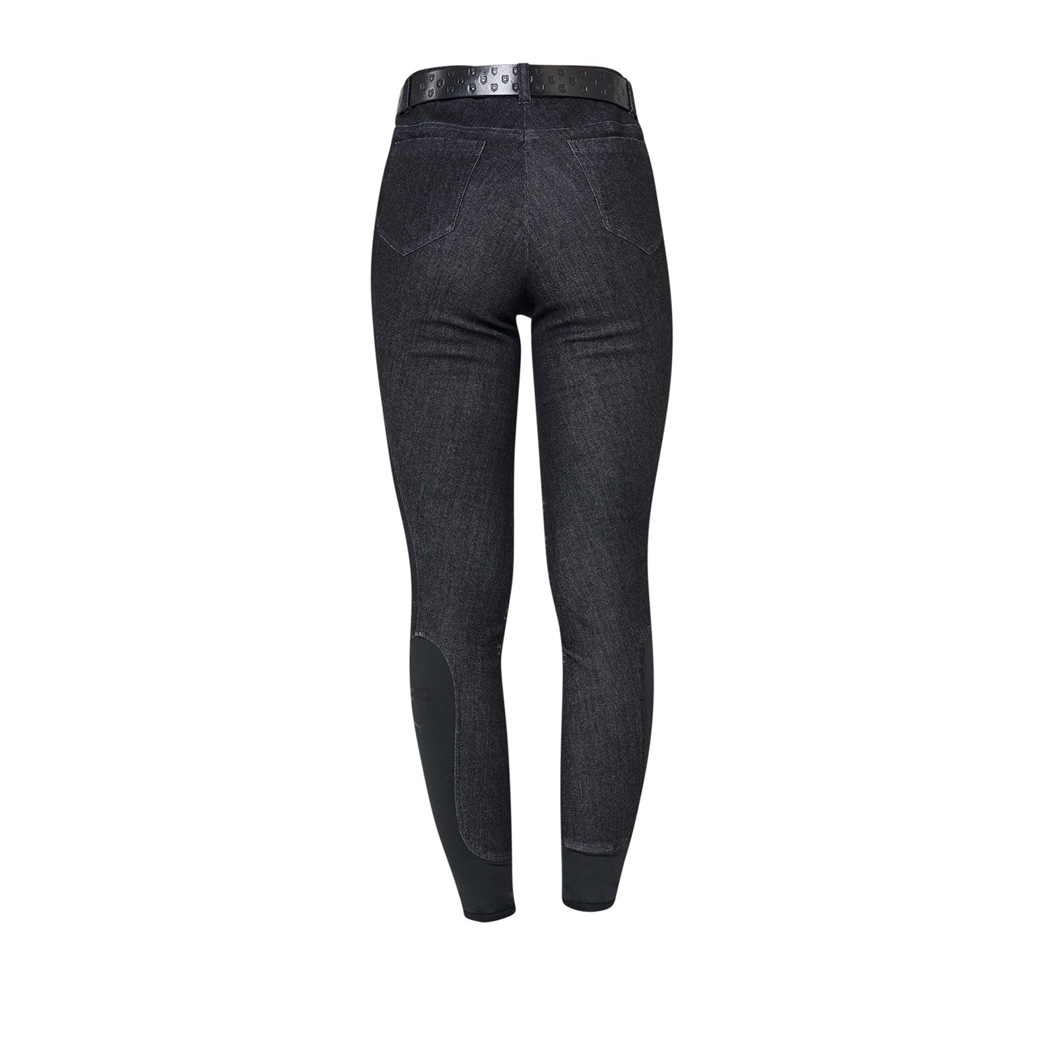 Equestro Pantaloni Donna in Tessuto Denim