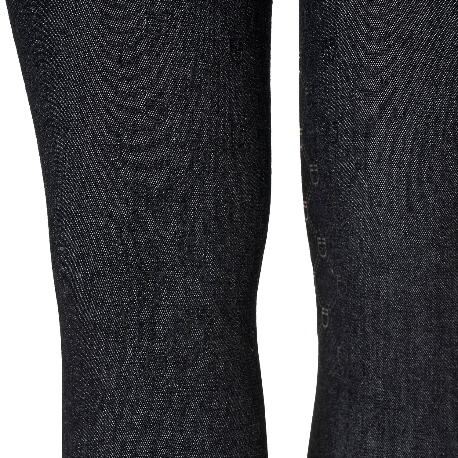 Equestro Pantaloni Donna in Tessuto Denim