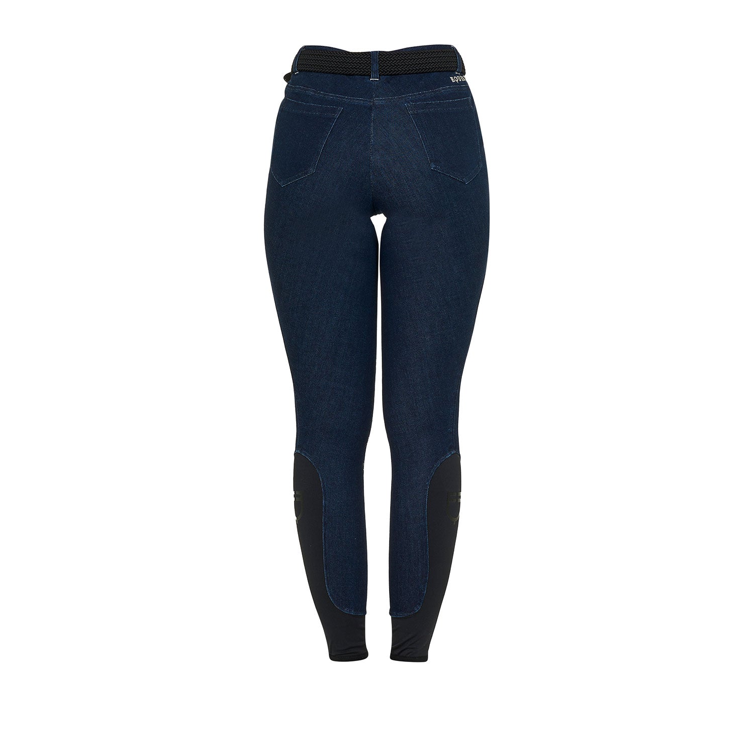 Equestro Pantaloni Donna in Tessuto Denim