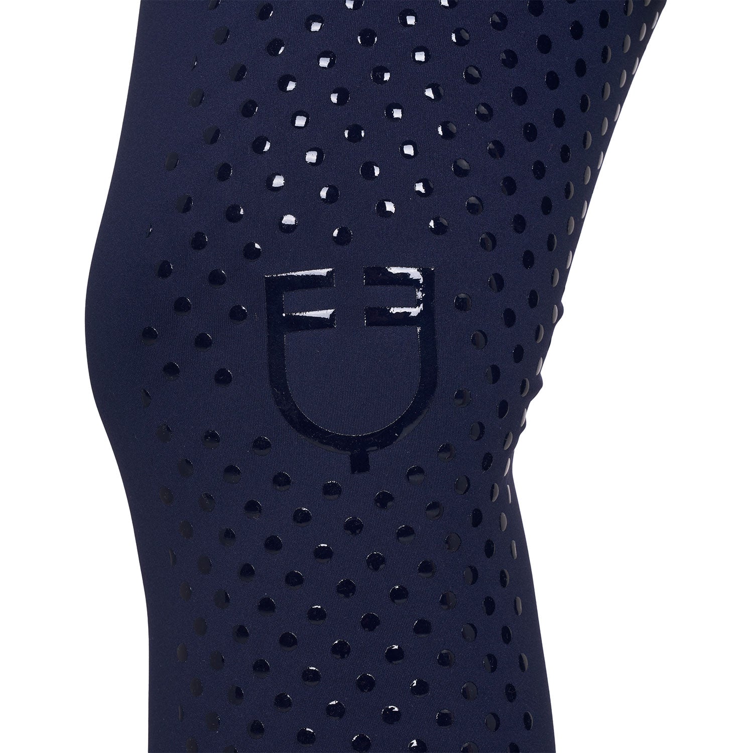 Equestro Leggings Donna Full Grip Bicolore