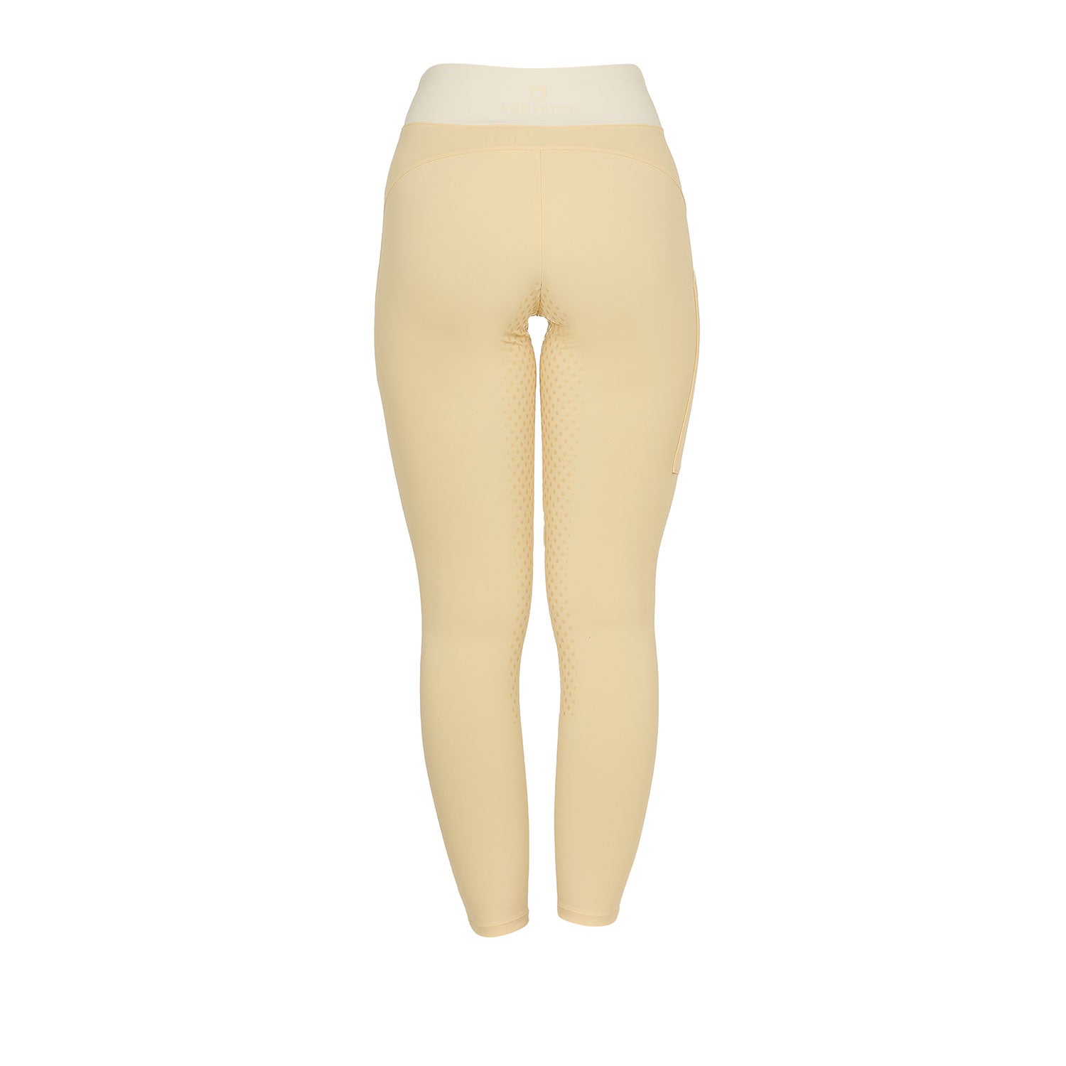 Equestro Leggings Donna Full Grip Bicolore