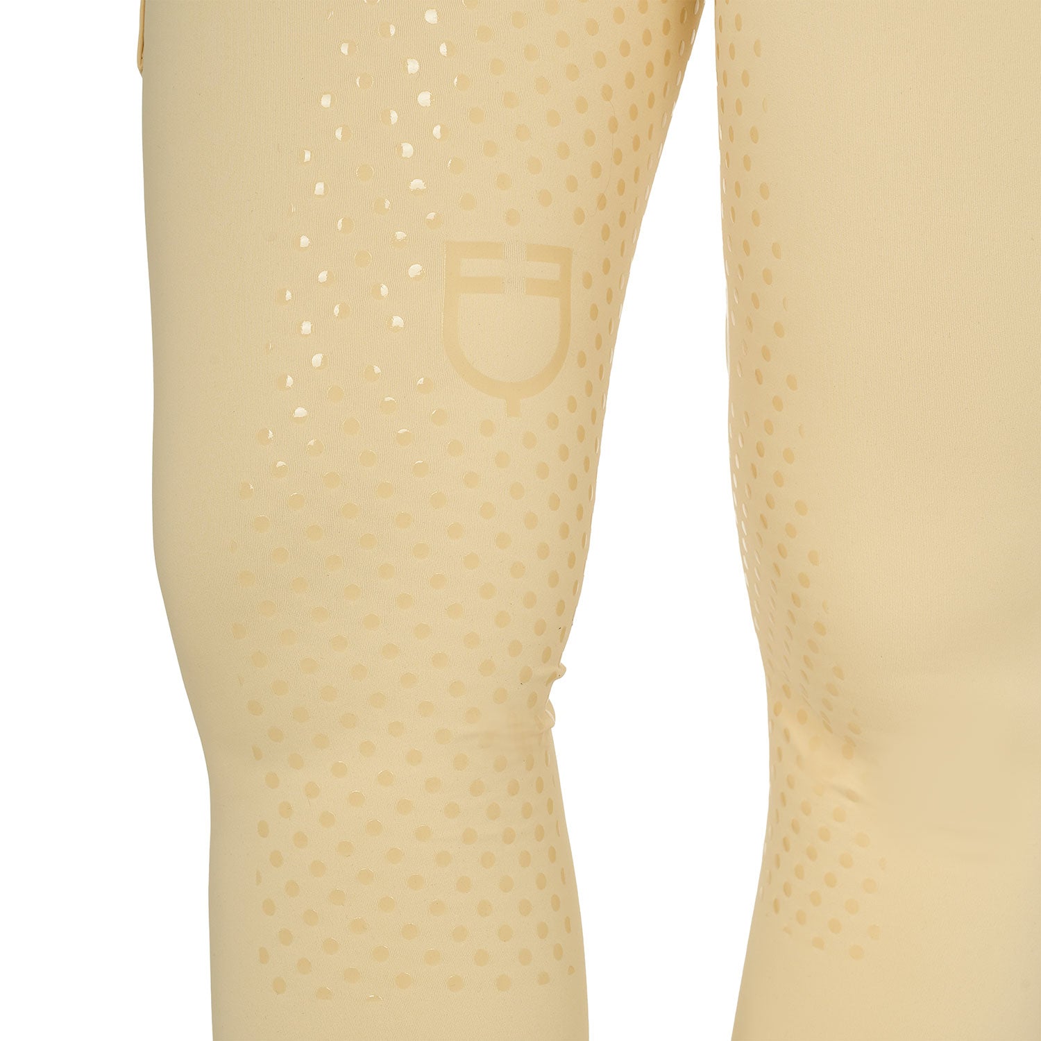 Equestro Leggings Donna Full Grip Bicolore