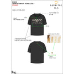Equestro T Shirt Donna Horse Love in Cotone