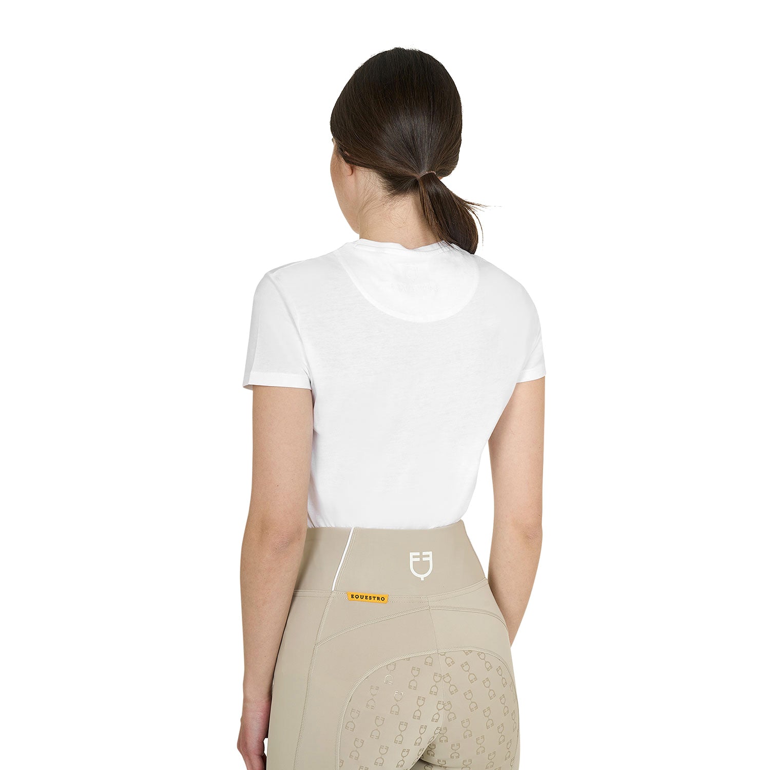Equestro T Shirt Donna Horse Love in Cotone
