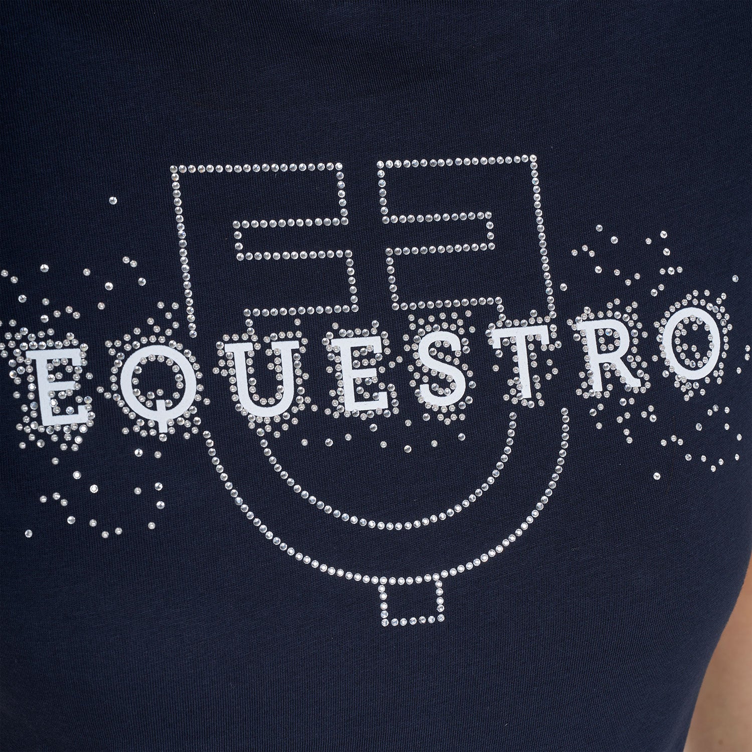 Equestro T Shirt Donna Elegant in Cotone