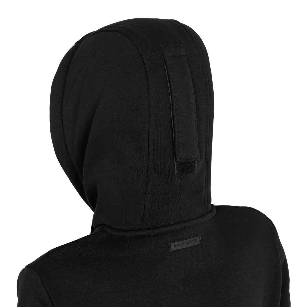 Equestro Felpa Donna con Cappuccio e Zip Frontale