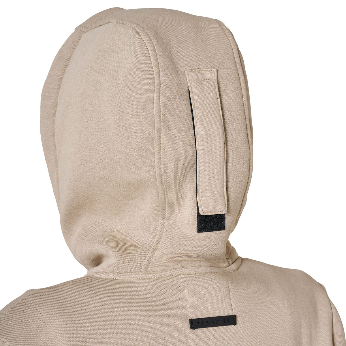Equestro Felpa Donna con Cappuccio e Zip Frontale
