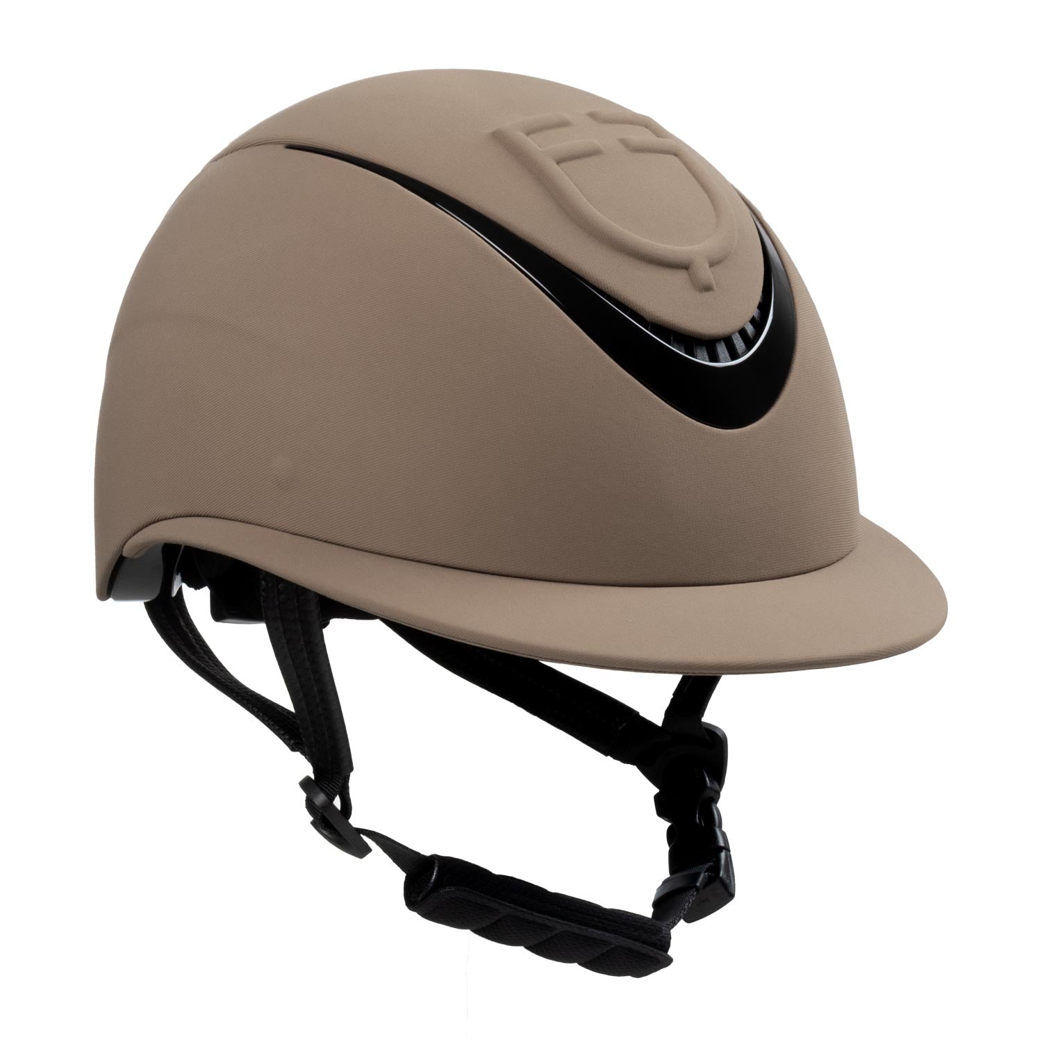 Equestro Cap Donna con Visiera Larga e Logo Embossed Omologazione En