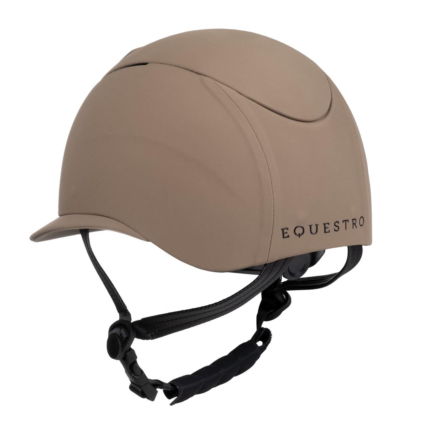 Equestro Cap Donna con Visiera Larga e Logo Embossed Omologazione En