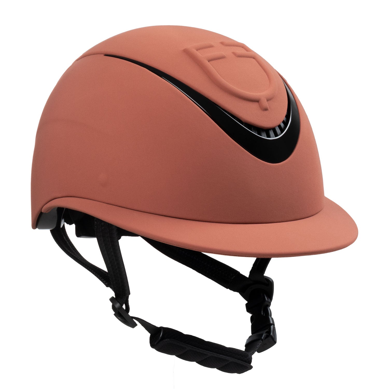 Equestro Cap Donna con Visiera Larga e Logo Embossed Omologazione En