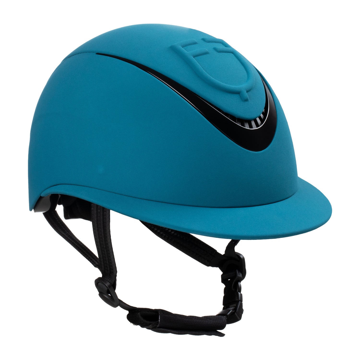 Equestro Cap Donna con Visiera Larga e Logo Embossed Omologazione En