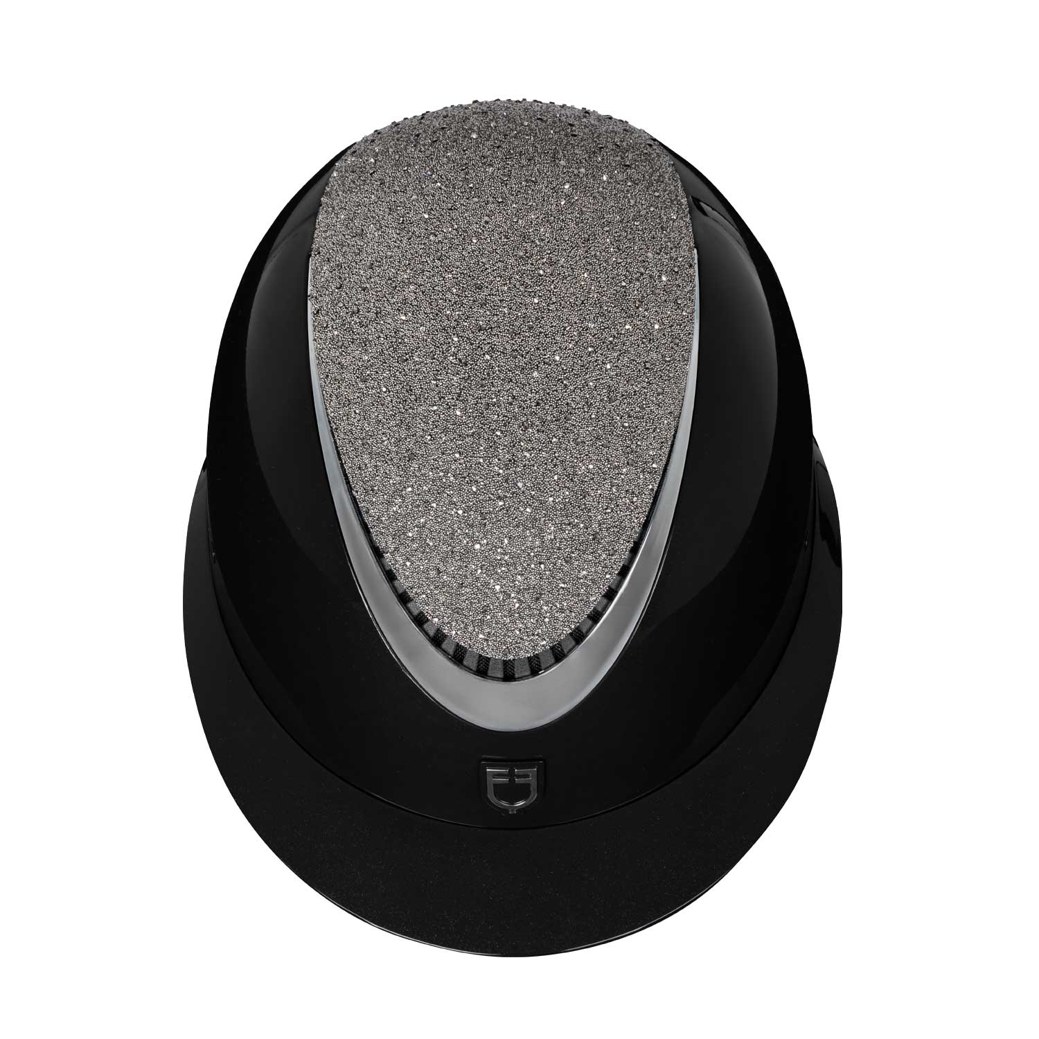 Equestro Cap con Visiera Larga e Brillantini Omologazione En