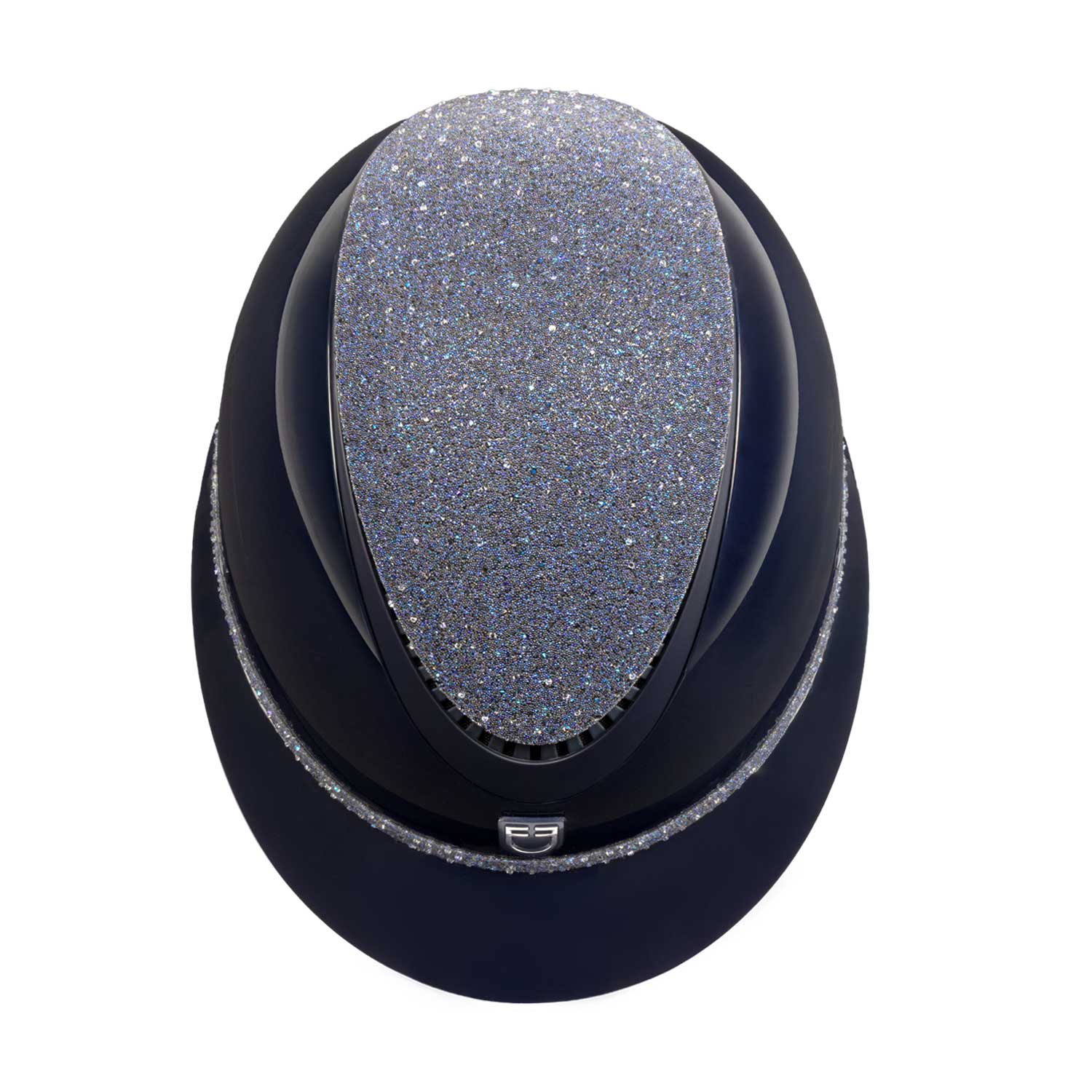 Equestro Cap con Visiera Larga e Brillantini Omologazione En