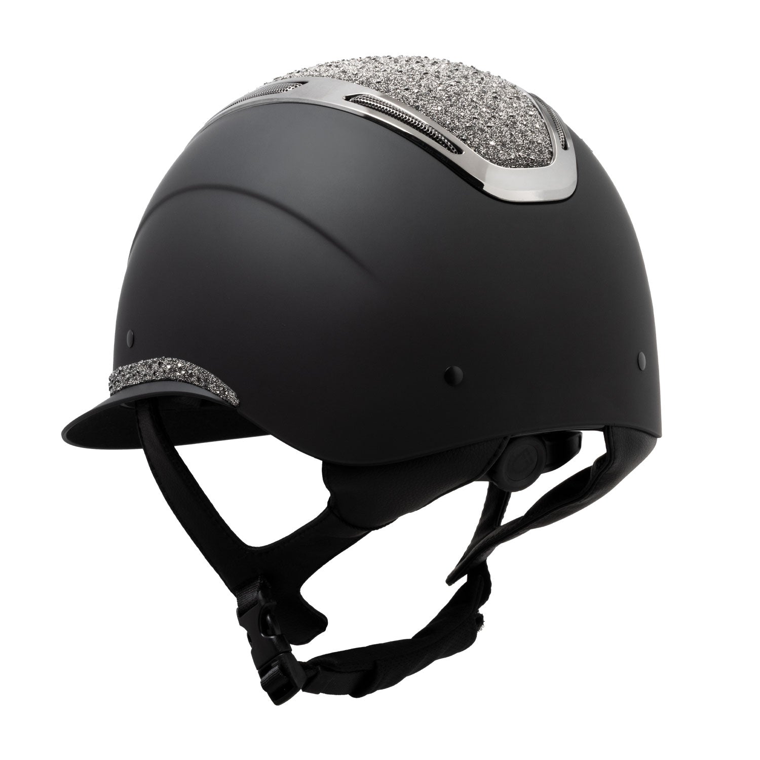 Equestro Cap Apocalypse Donna Calotta Opaca e Brillantini Omologazione En