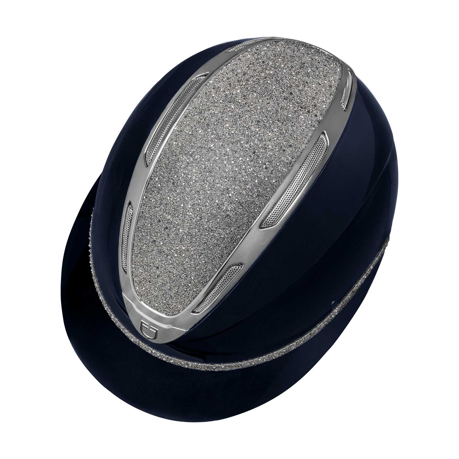 Equestro Cap Apocalypse Donna Calotta Lucida e Brillantini Omologazione En