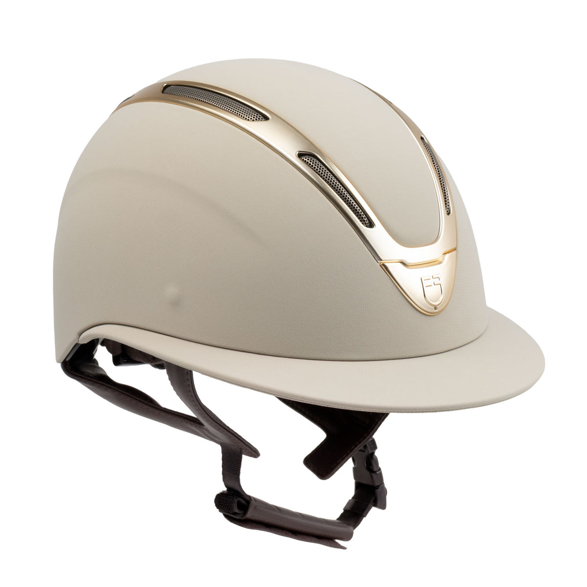 Equestro Womens Apocalypse Helmet Wide Visor W/ Fabric Cov Shell Detac Adjuster