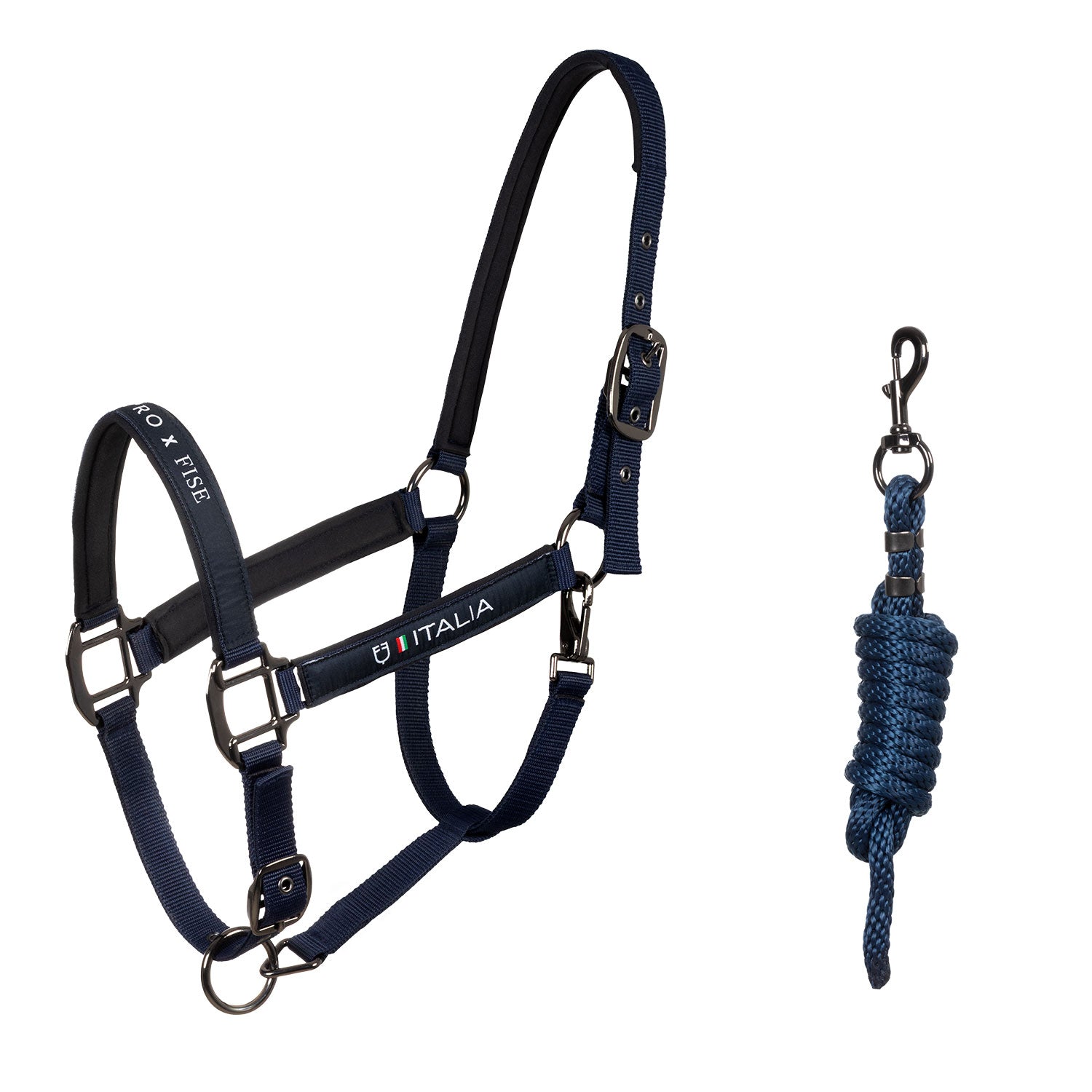 Equestro Cavezza Imbottita Doppia Regolazione X Fise