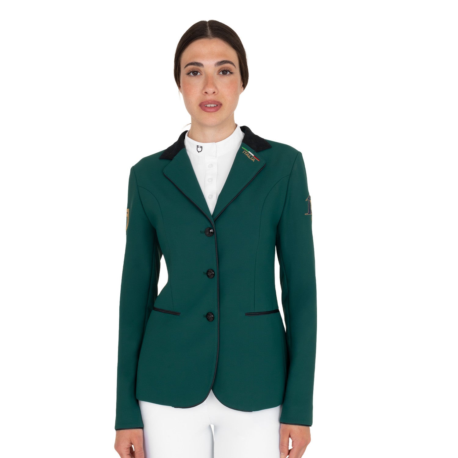 Giacca donna concorso tre bottoni Equestro X FISE 100