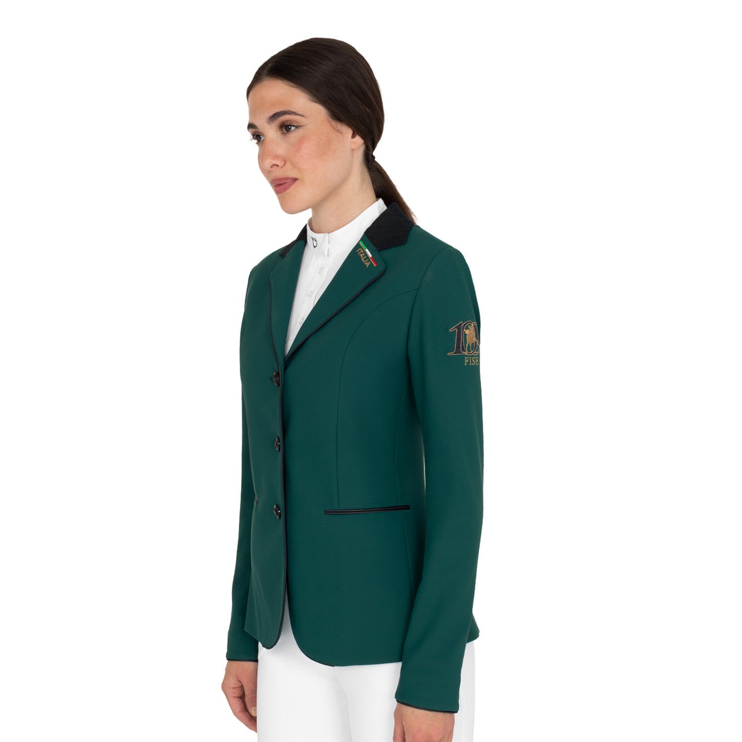 Giacca donna concorso tre bottoni Equestro X FISE 100