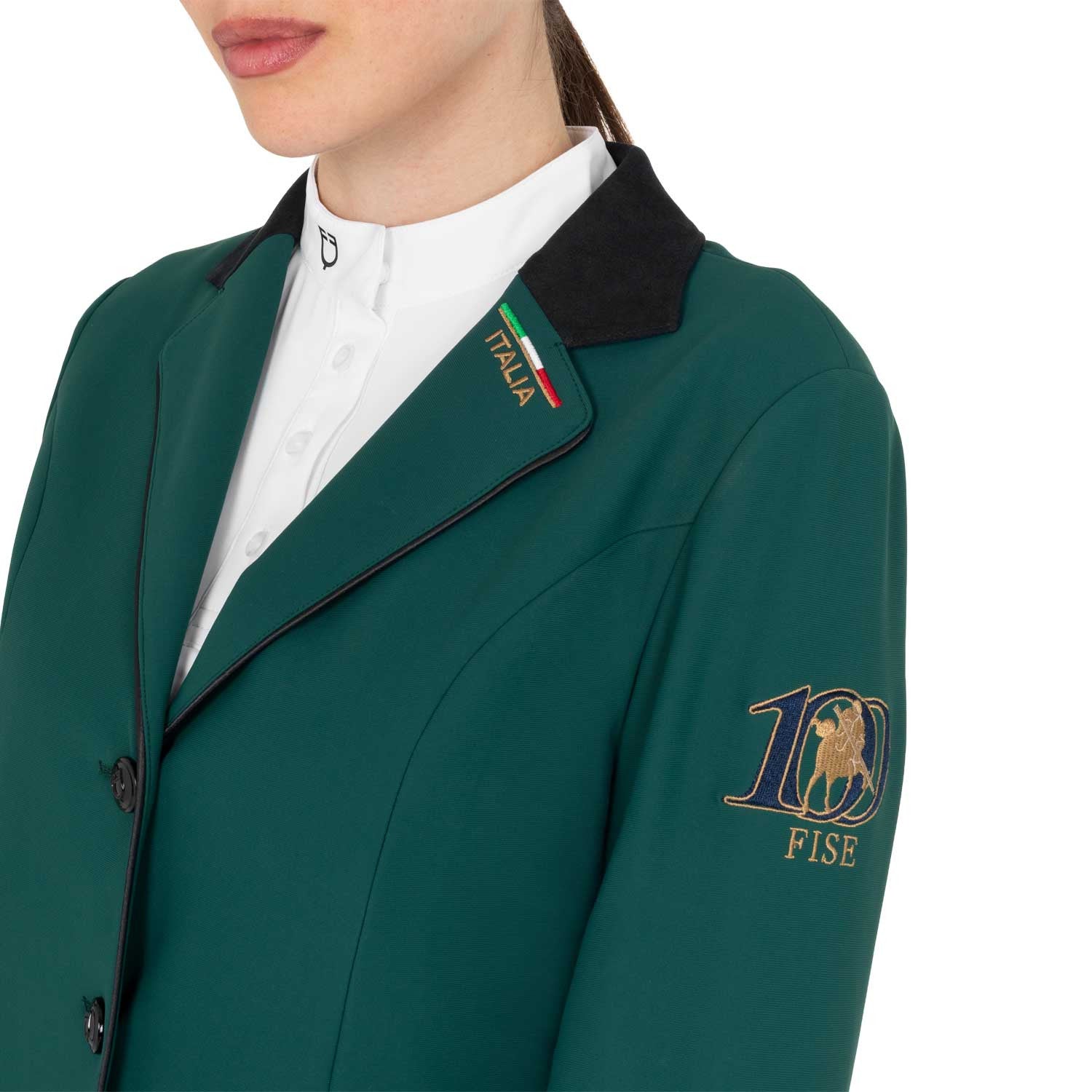 Giacca donna concorso tre bottoni Equestro X FISE 100