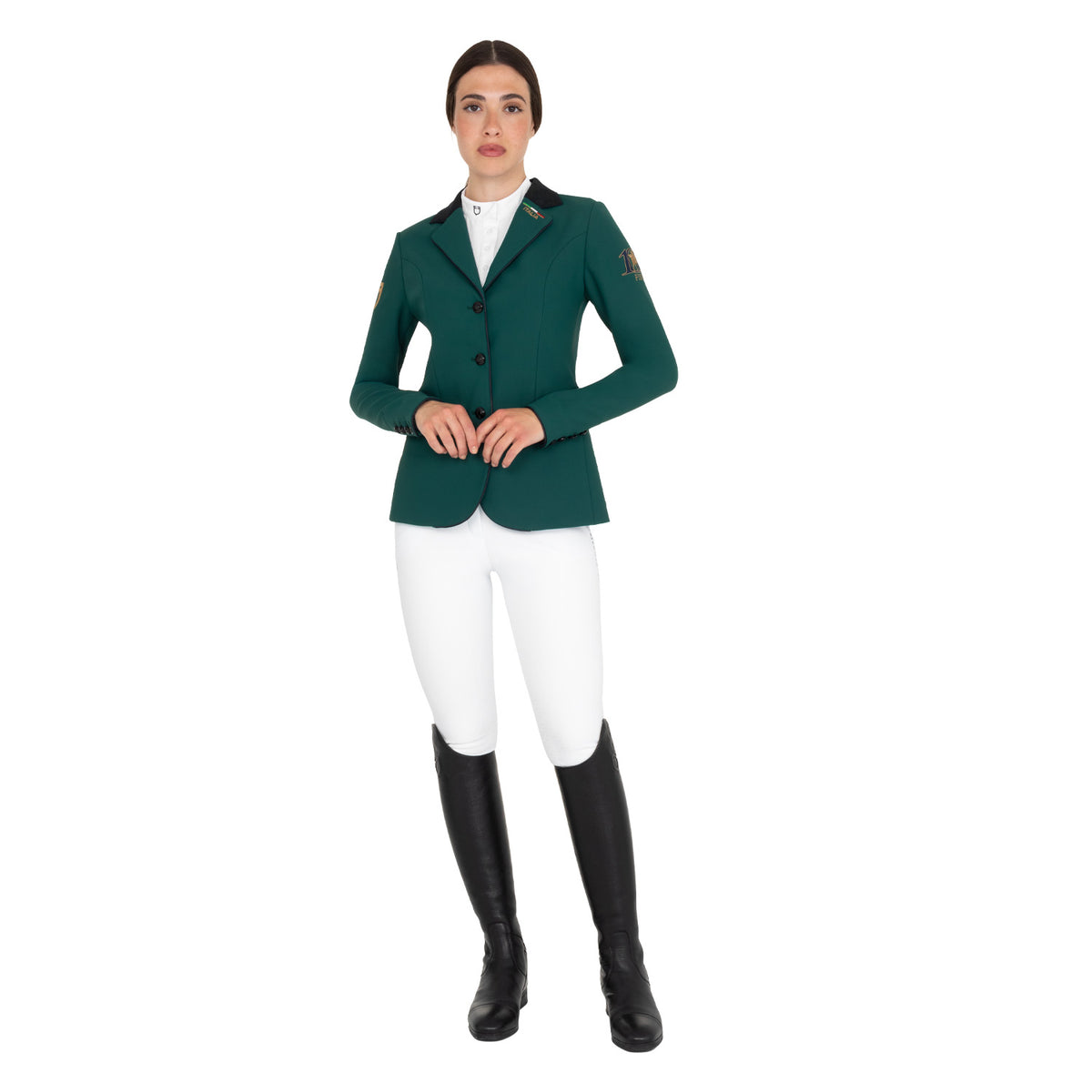 Equestro Giacca Donna Concorso Tre Bottoni X Fise