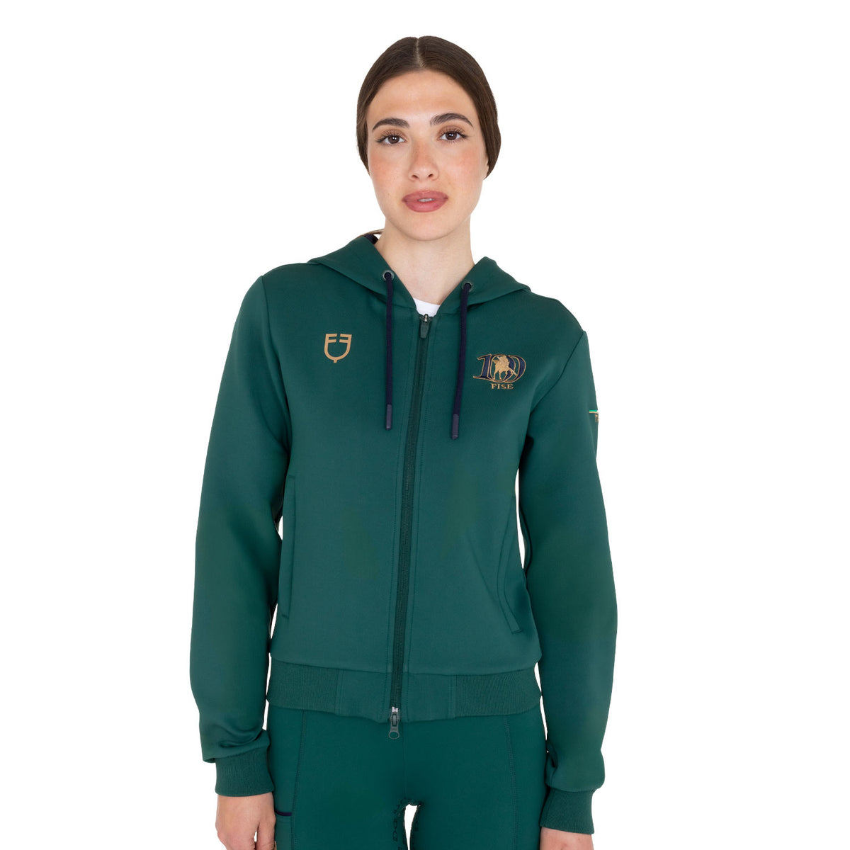 Equestro Felpa Donna con Cappuccio X Fise