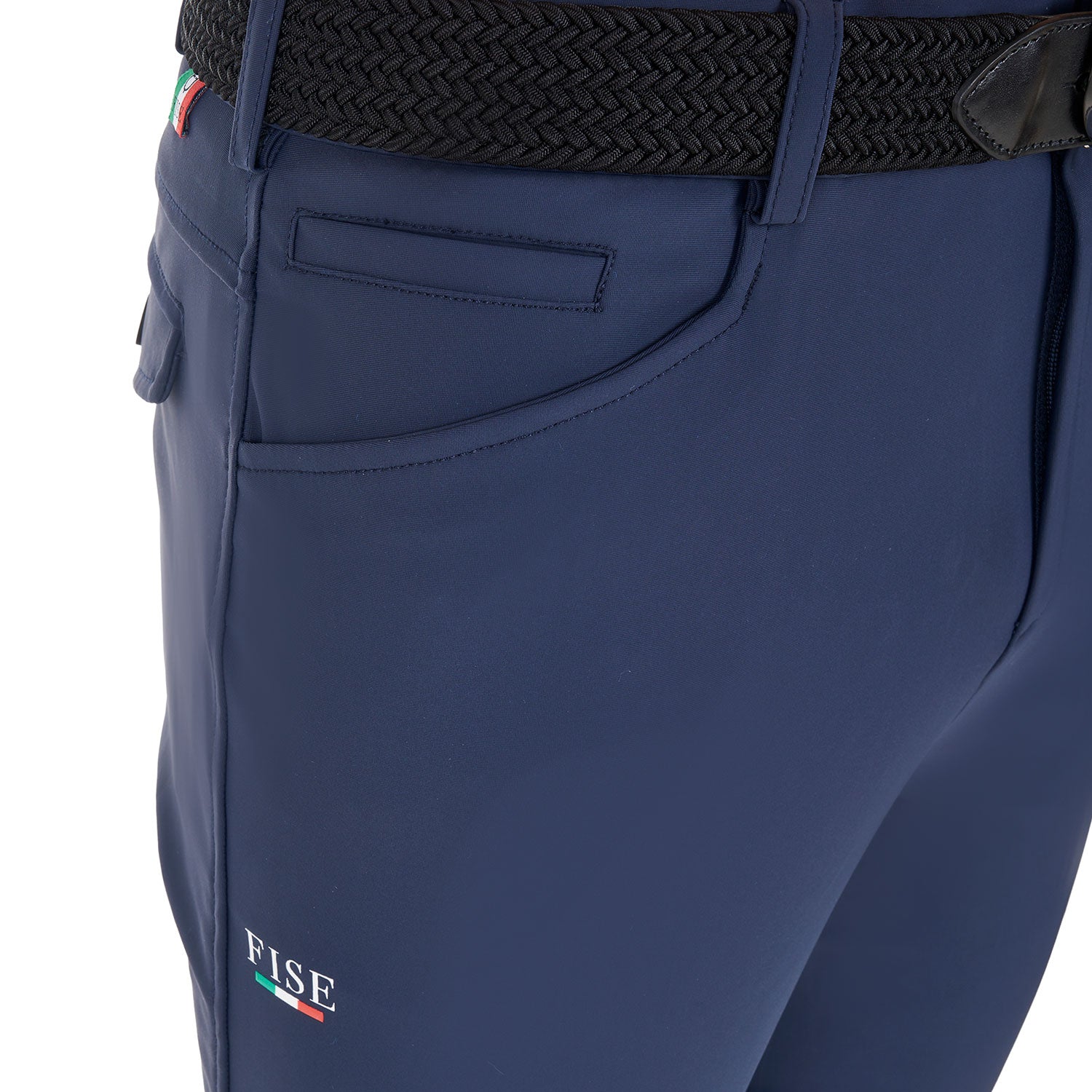 Equestro Pantaloni Uomo Grip Ginocchio X Fise