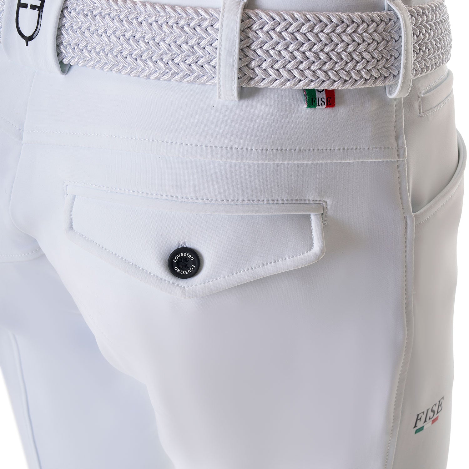 Equestro Pantaloni Uomo Grip Ginocchio X Fise