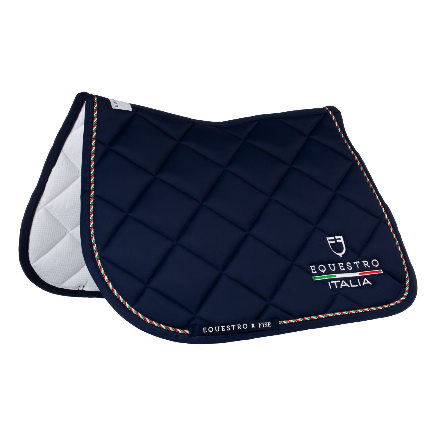 Equestro Sottosella Salto Piping Tricolore X Fise