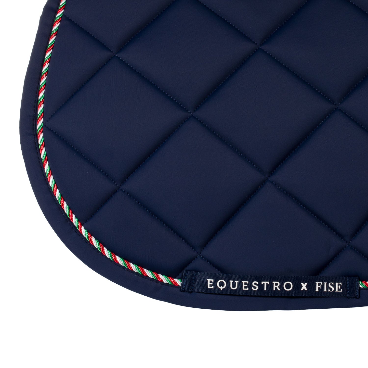 Equestro Sottosella Salto Piping Tricolore X Fise