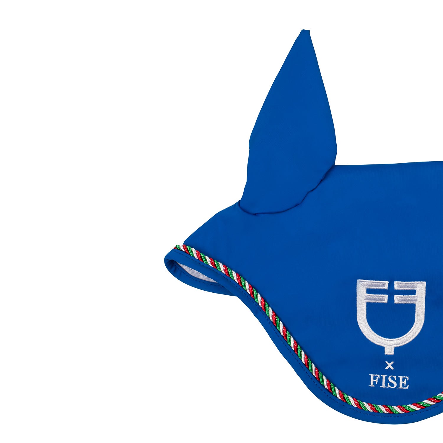 Equestro Cuffietta con Piping Tricolore X Fise