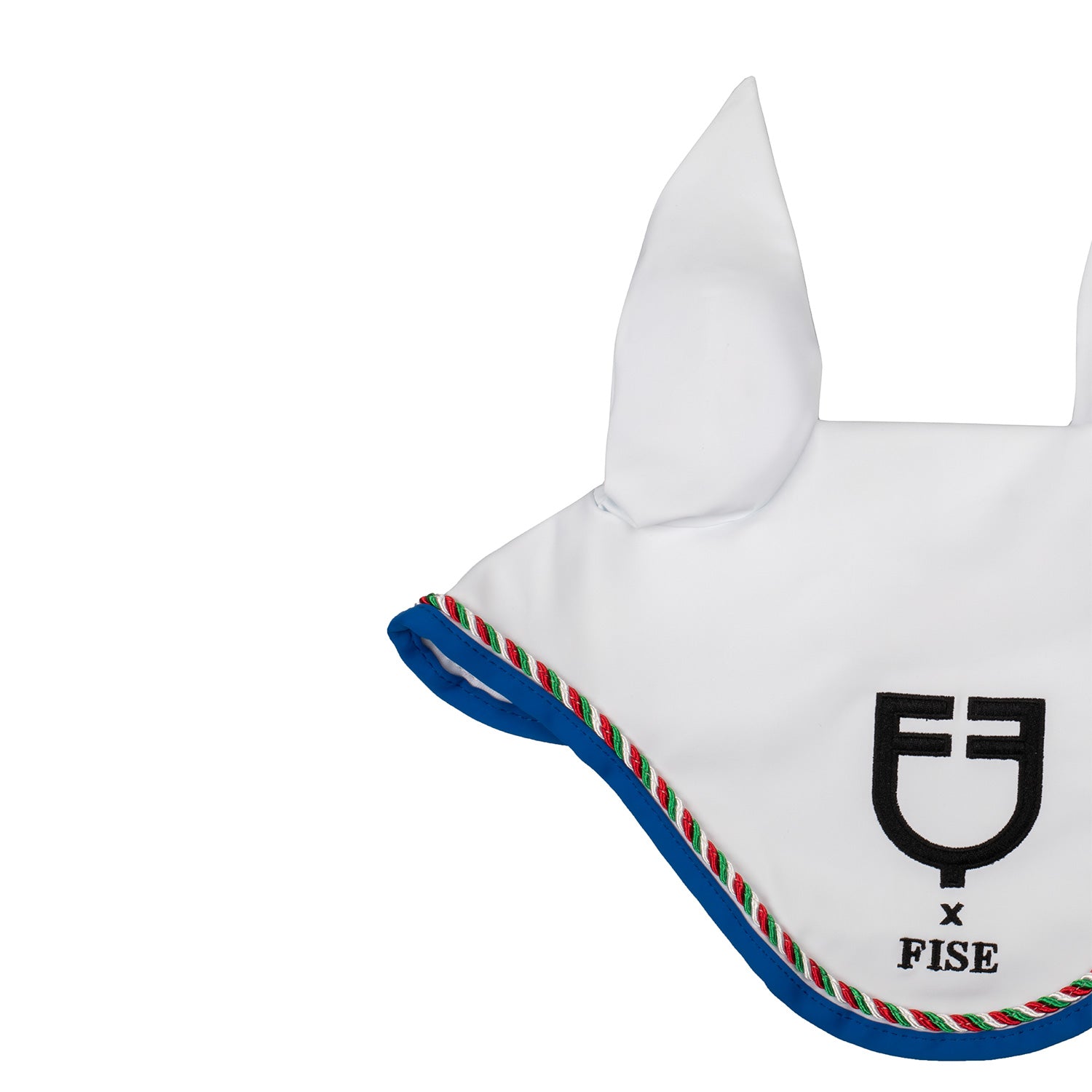 Equestro Cuffietta con Piping Tricolore X Fise