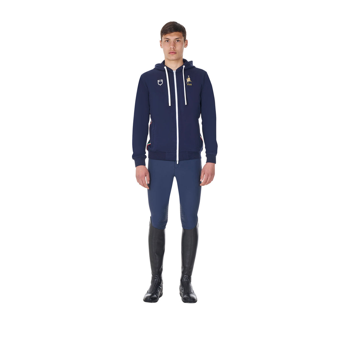 Equestro Felpa Uomo con Cappuccio X Fise