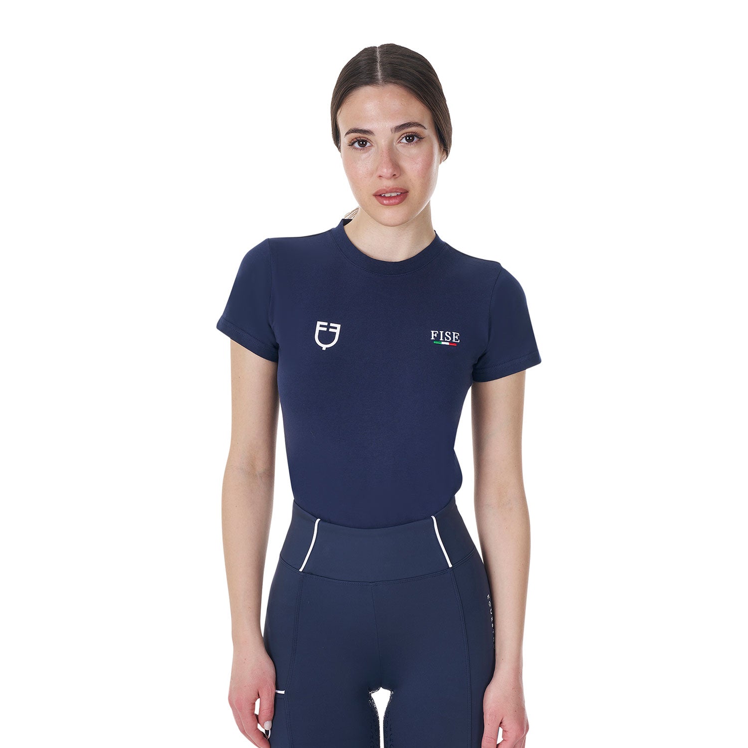 Equestro T Shirt Donna Slim Fit X Fise