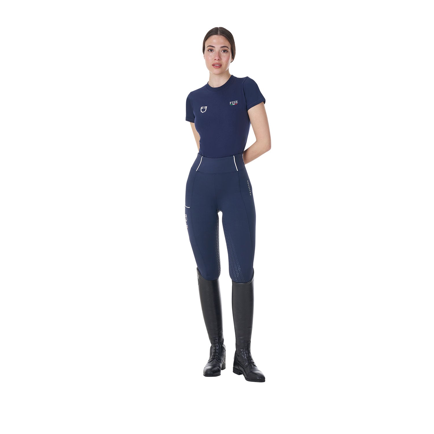 Equestro T Shirt Donna Slim Fit X Fise