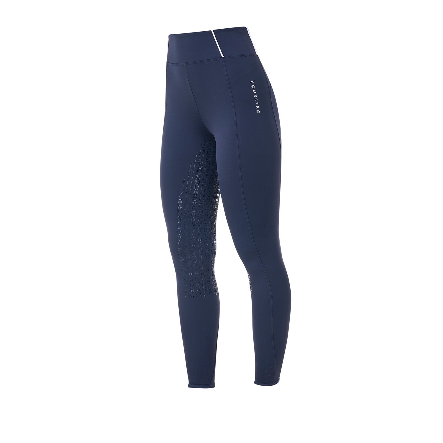 Equestro Leggings Donna Slim Fit Full Grip X Fise