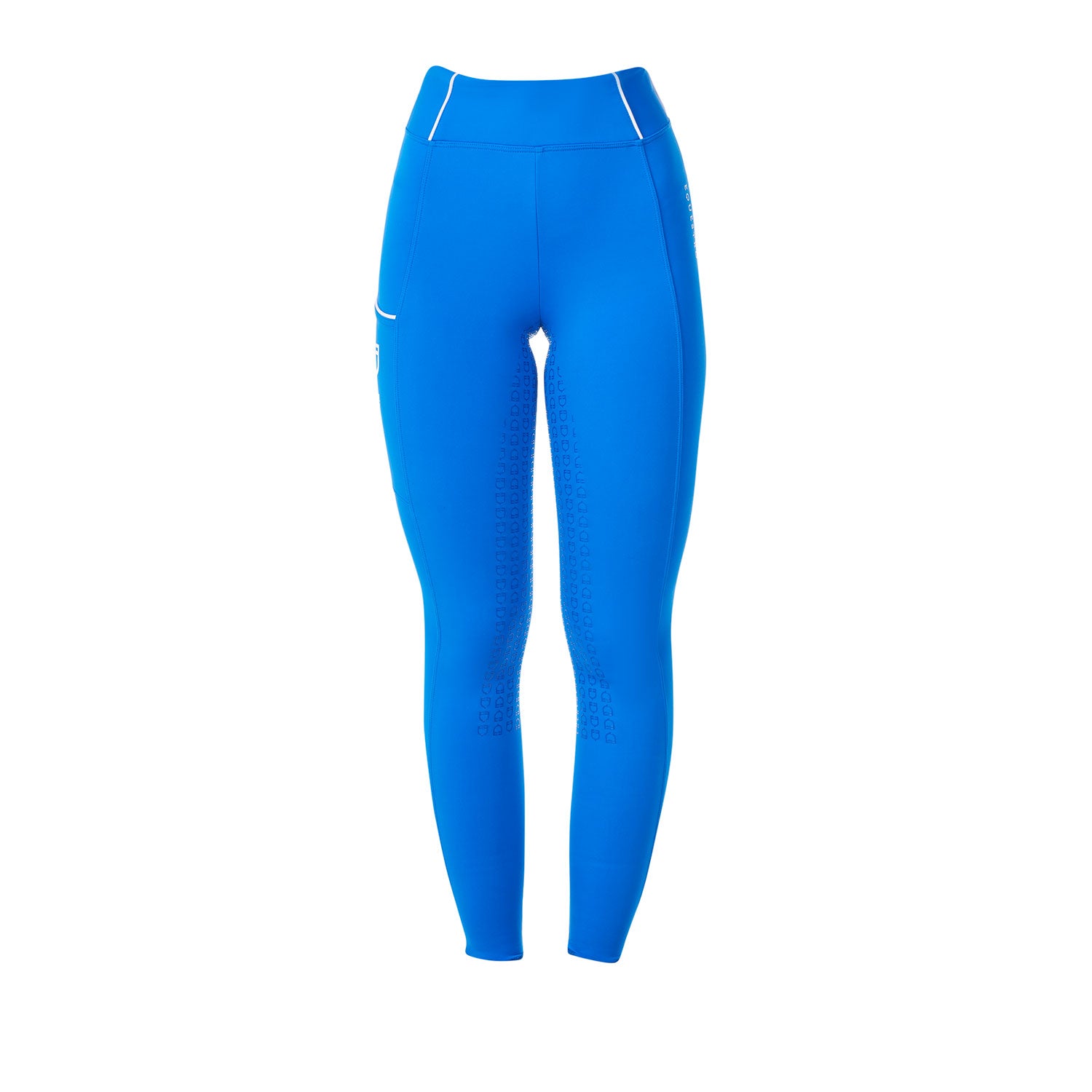 Equestro Leggings Donna Slim Fit Full Grip X Fise