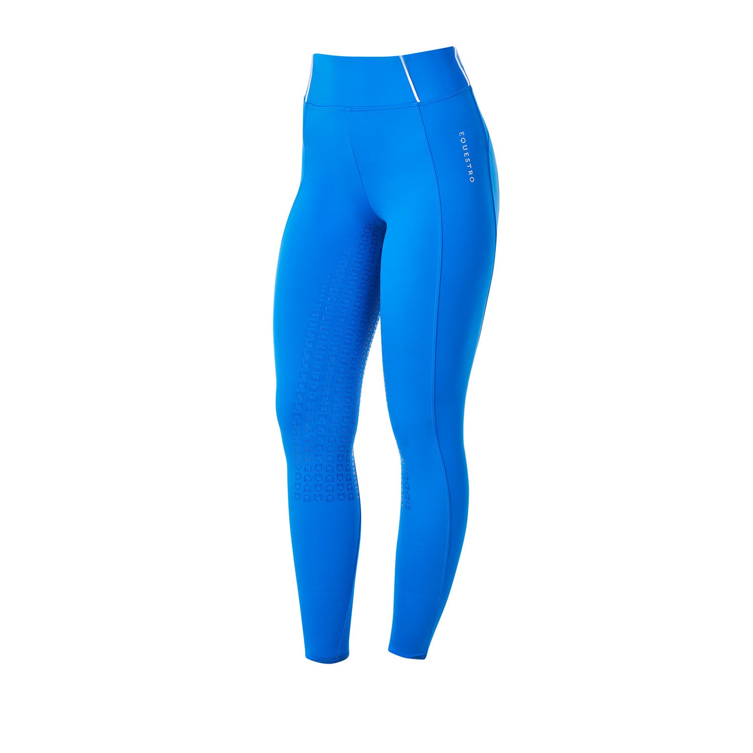 Equestro Leggings Donna Slim Fit Full Grip X Fise