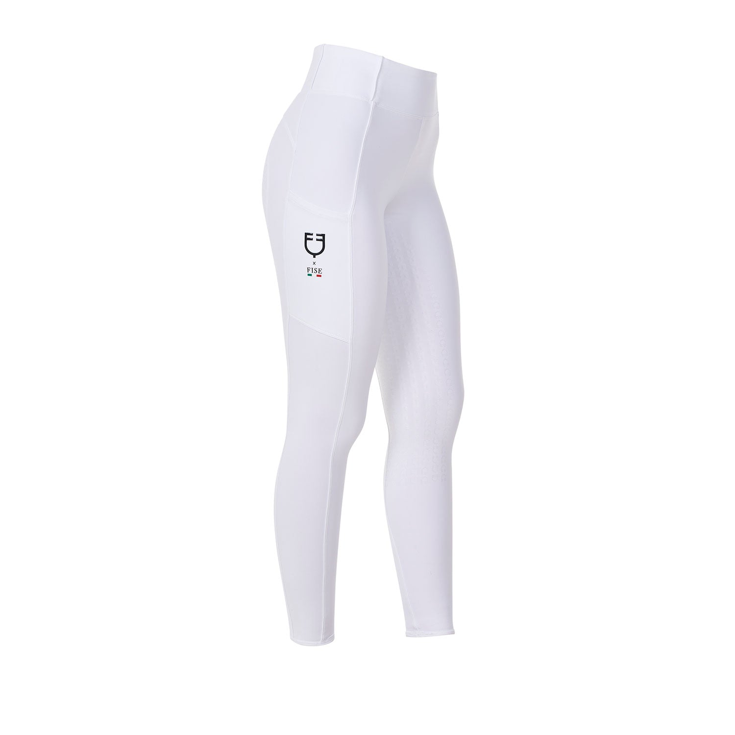 Equestro Leggings Donna Slim Fit Full Grip X Fise